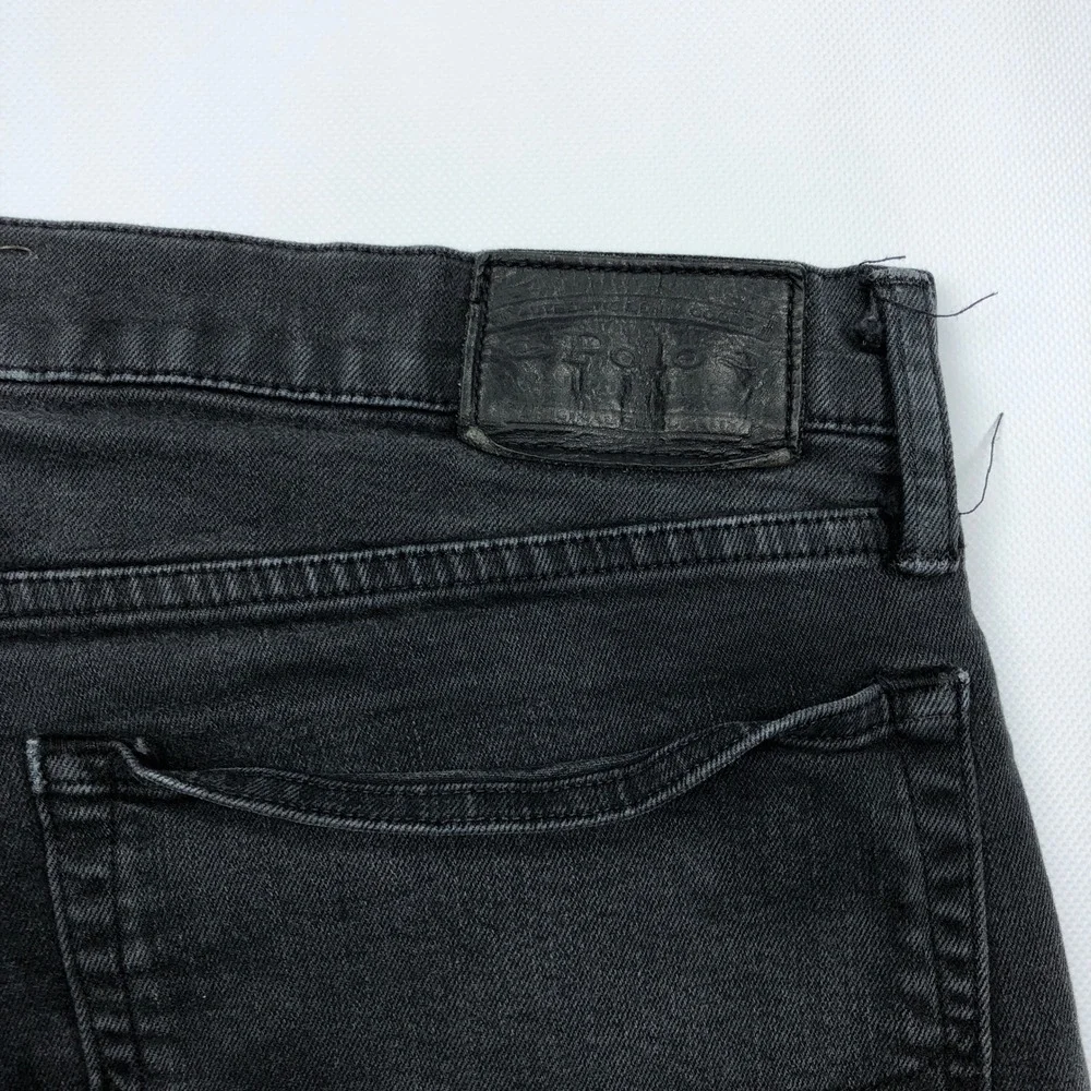 Polo Ralph Lauren Hampton Relaxed Faded Black Jeans Mens 36x30 Stretch Denim